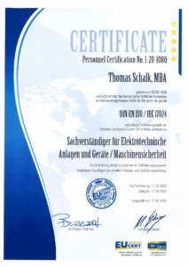 Schalk - DIN EN ISO IEC 17024
